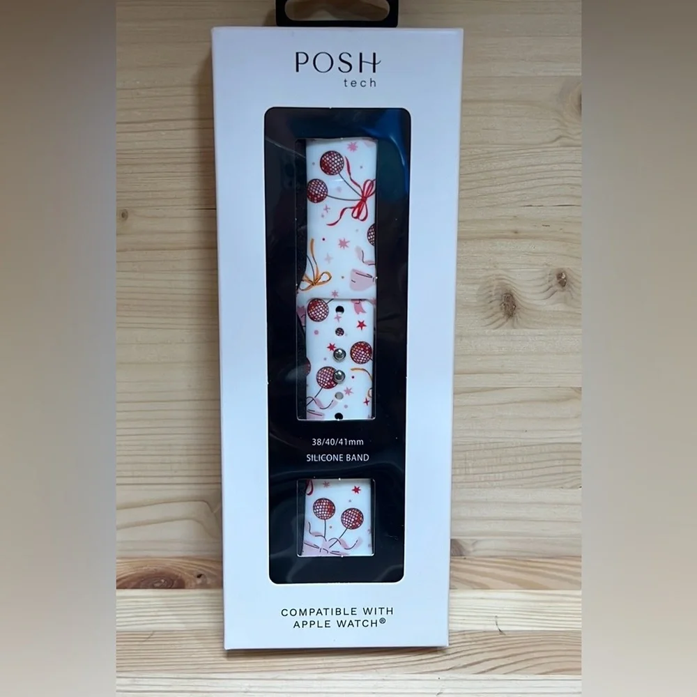 Cherry Coquette Silicone Band for Apple Watch